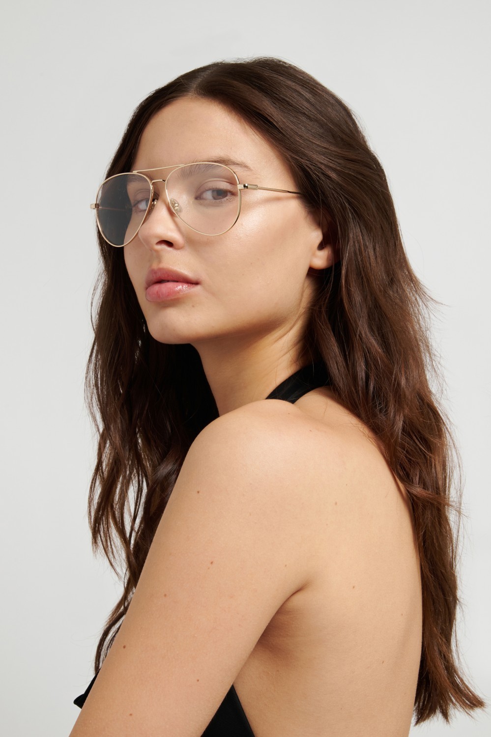 Eyeglasses Victoria Beckham Vb 1008 111867 J5G color gold shape aviator 