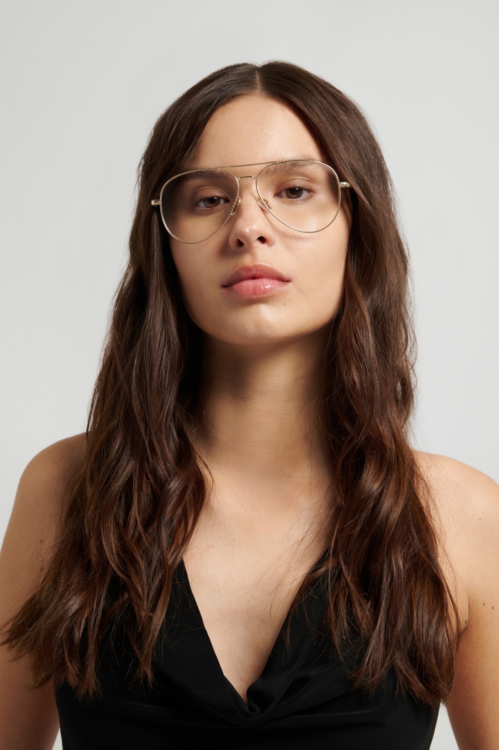 Eyeglasses Victoria Beckham Vb 1008 111867 J5G color gold shape aviator 