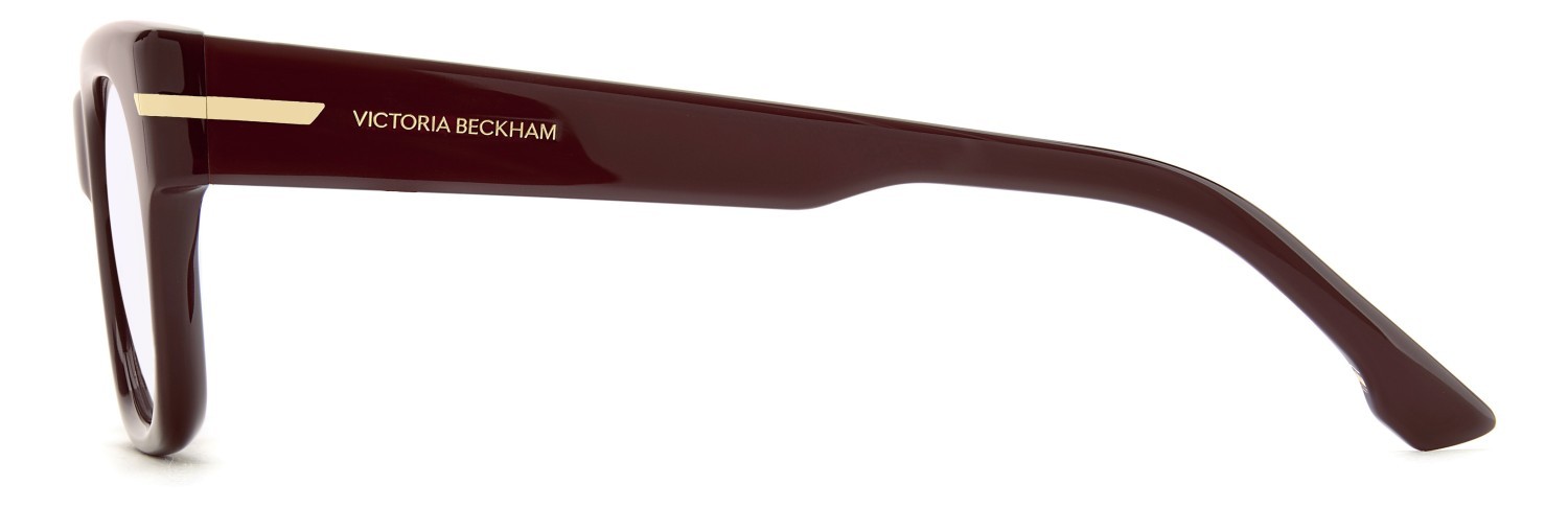 Eyeglasses Victoria Beckham Vb 7012 111868 LHF color burgundy 2 shape rectangle lenses violet mirror