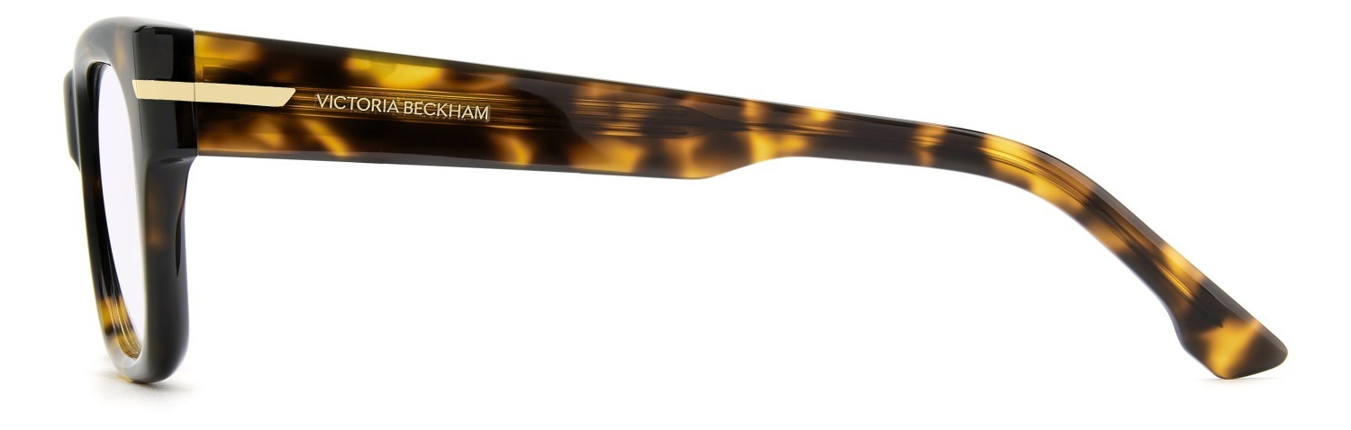 Eyeglasses Victoria Beckham Vb 7012 111868 WR9 color brown havana shape rectangle lenses violet mirror