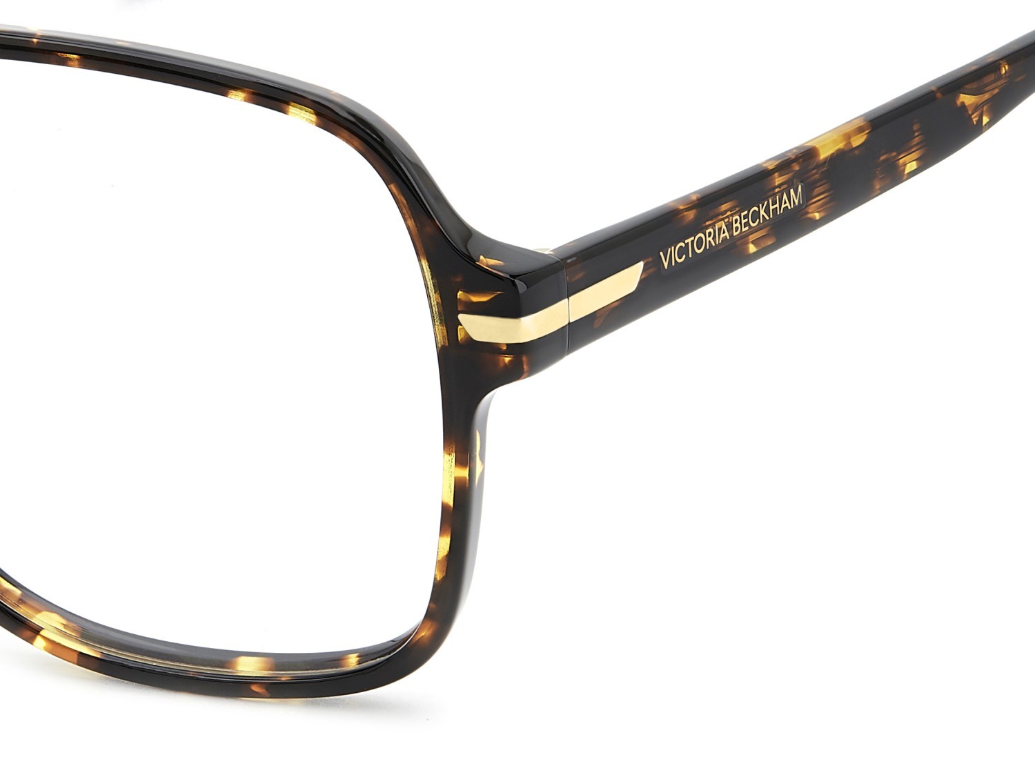 Occhiali da vista Victoria Beckham Vb 1011 111869 086 colore havana forma quadrato 
