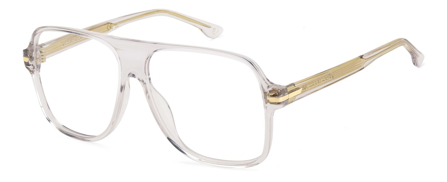 Eyeglasses Victoria Beckham Vb 1011 111869 2T3 color crystal beige shape square 