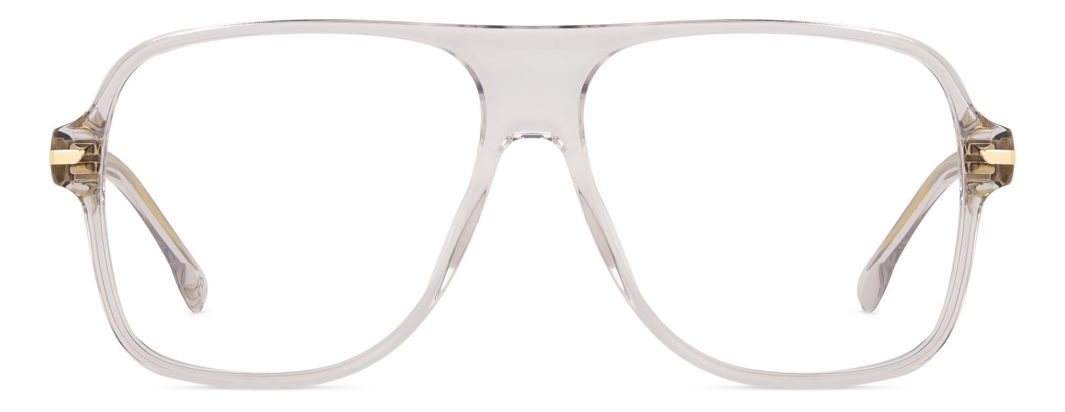 Eyeglasses Victoria Beckham Vb 1011 111869 2T3 color crystal beige shape square 