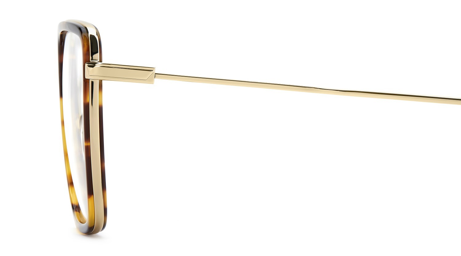 Eyeglasses Victoria Beckham Vb 1006 111870 06J color gold havana shape rectangle 