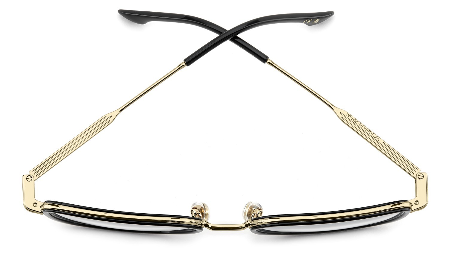 Eyeglasses Victoria Beckham Vb 1006 111870 RHL color gold black 2 shape rectangle 
