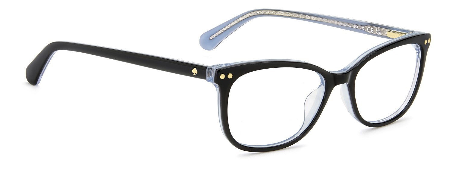 Occhiali da vista Kate Spade Ks Adria 2 111893 D51 colore black blue forma rettangolare 