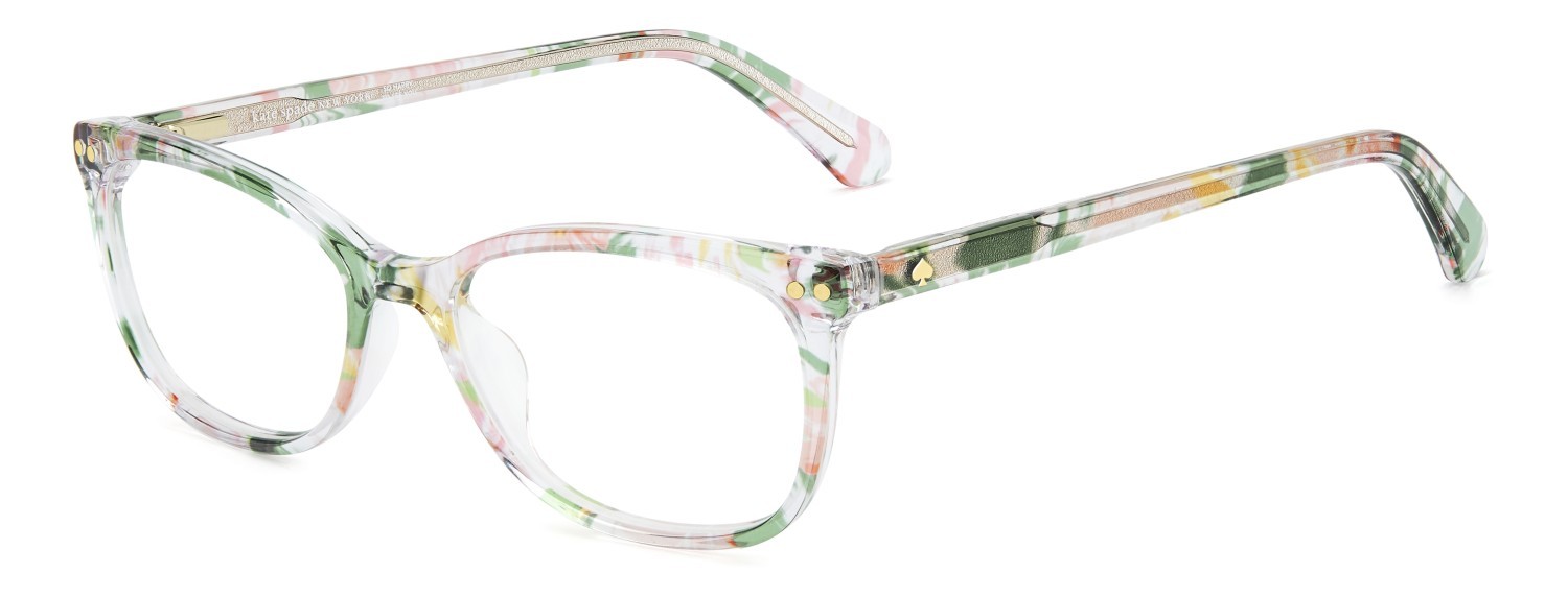 Brillen Kate Spade Ks Adria 2 111893 QQK farbe crystal pattern form rechteckig 