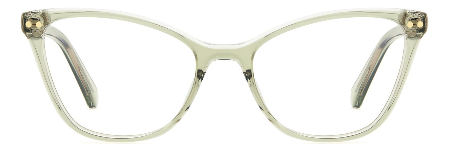 Occhiali da vista Kate Spade Ks Elora 2 111894 0OX colore crystal green forma cat eye 