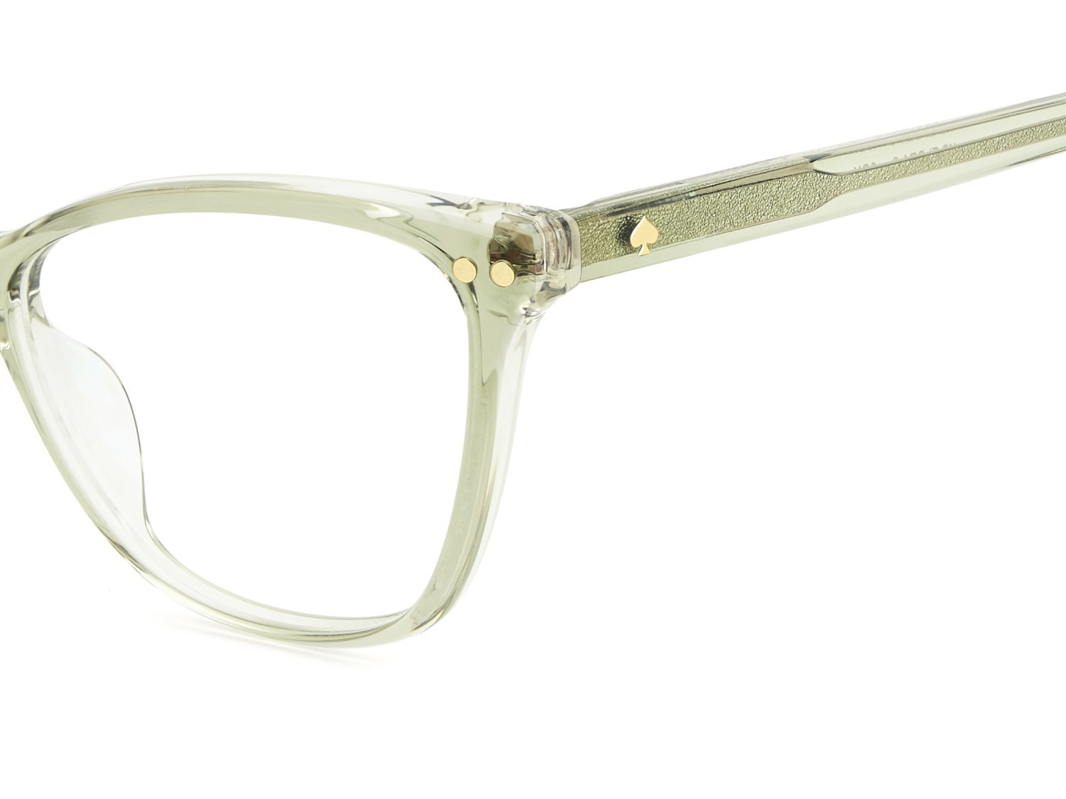 Occhiali da vista Kate Spade Ks Elora 2 111894 0OX colore crystal green forma cat eye 