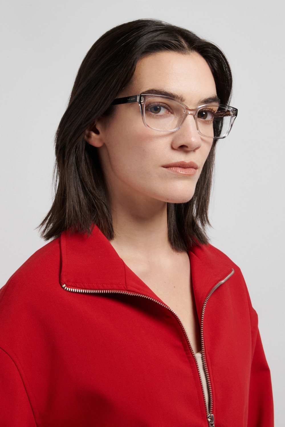 Eyeglasses Kate Spade Ks Demi 2 111895 63M color crystal grey shape rectangle 
