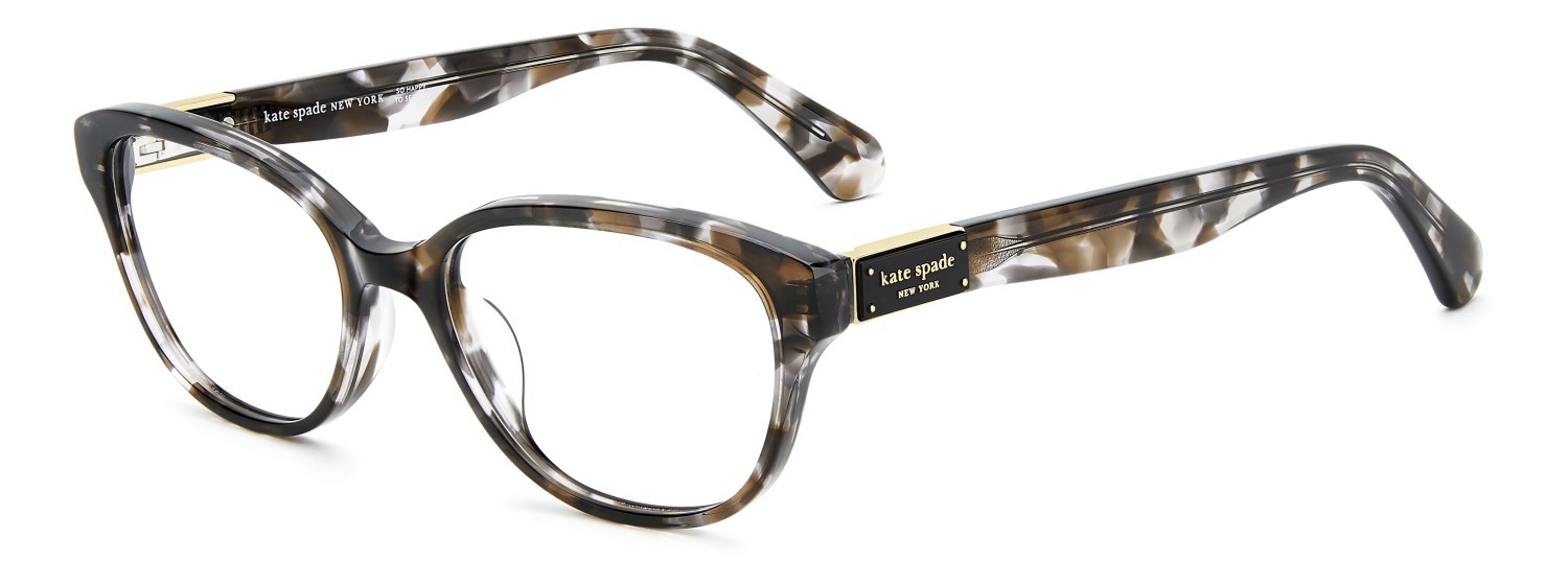 Occhiali da vista Kate Spade Ks Pati 2 111896 5DN colore grey havana forma rettangolare 