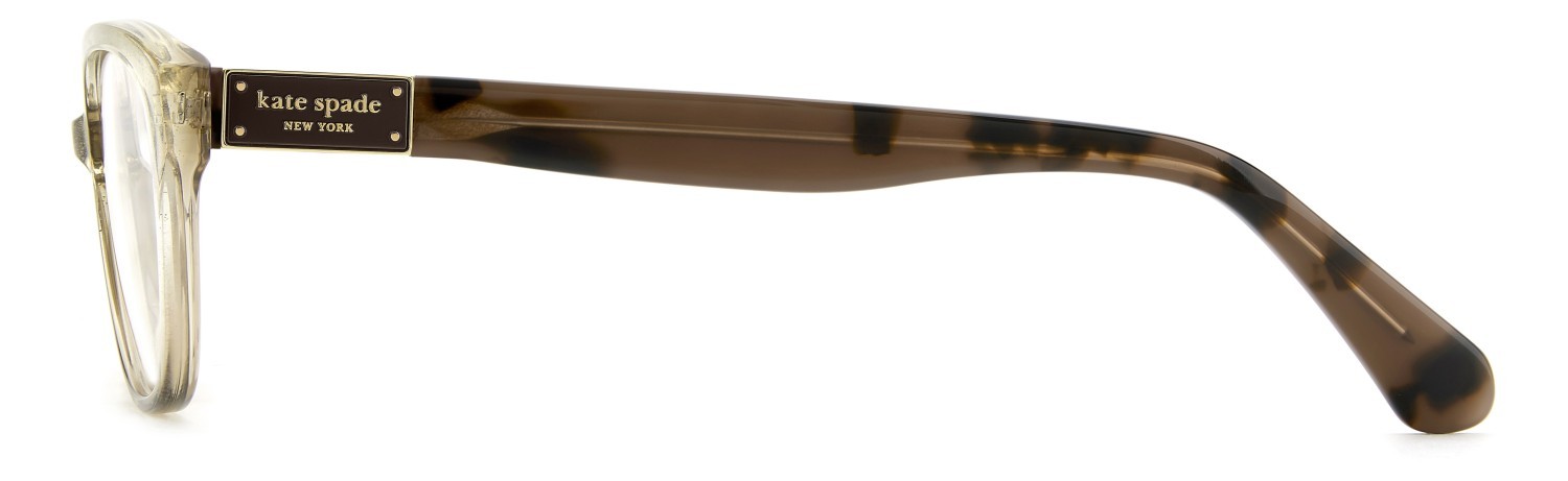 Occhiali da vista Kate Spade Ks Pati 2 111896 JTG colore gold glitter forma rettangolare 
