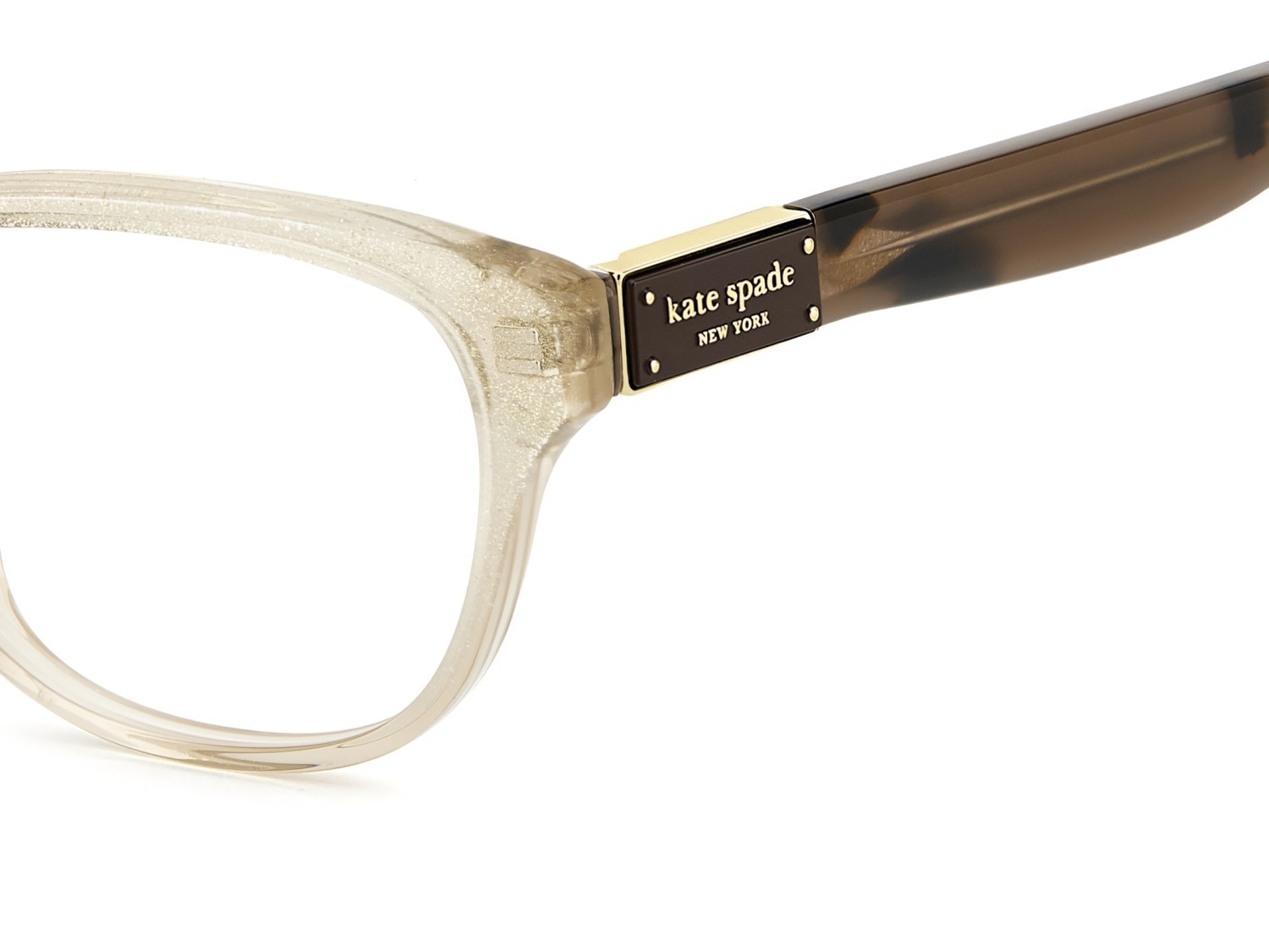 Occhiali da vista Kate Spade Ks Pati 2 111896 JTG colore gold glitter forma rettangolare 