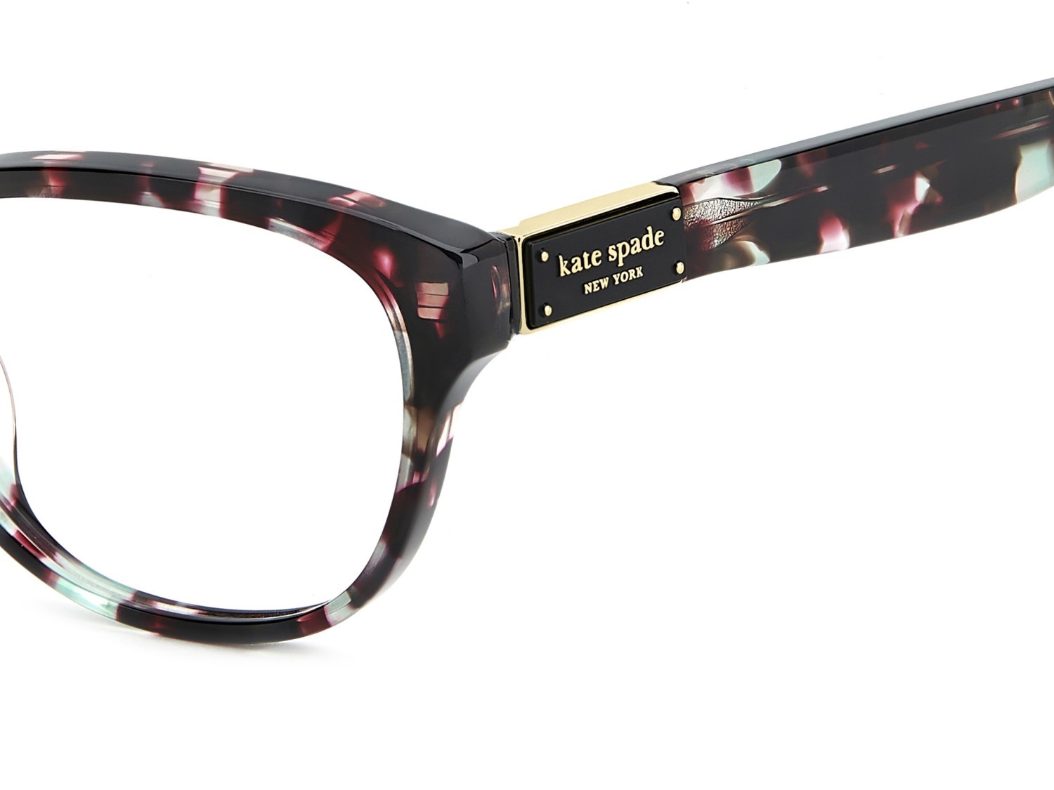 Brillen Kate Spade Ks Pati 2 111896 MYA farbe green pink havana form rechteckig 