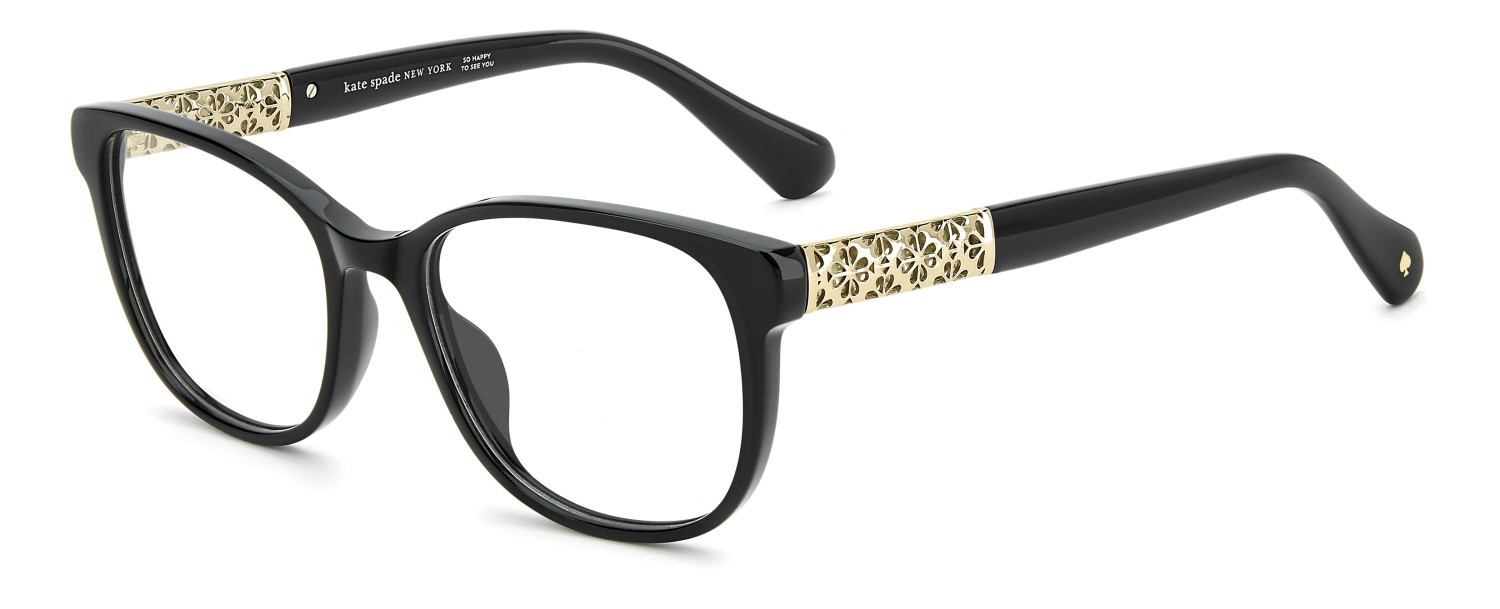 Occhiali da vista Kate Spade Ks Lyssa 2/G 111899 807 colore black forma quadrato 