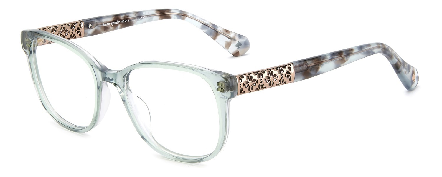 Brillen Kate Spade Ks Lyssa 2/G 111899 PJP farbe blue form quadratisch 