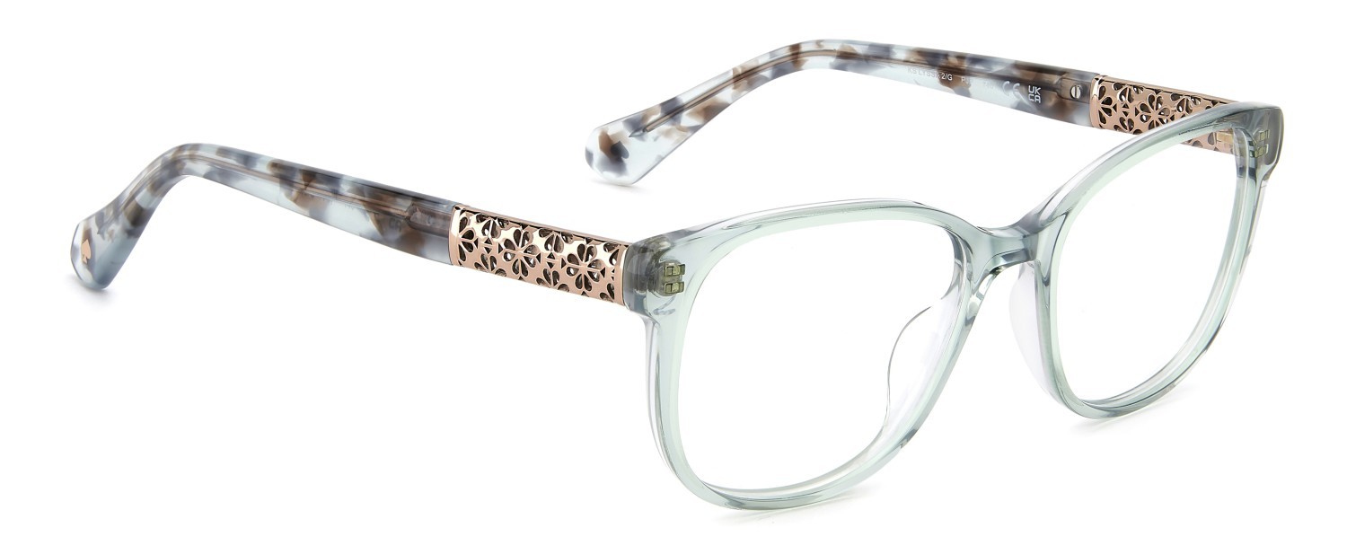 Brillen Kate Spade Ks Lyssa 2/G 111899 PJP farbe blue form quadratisch 