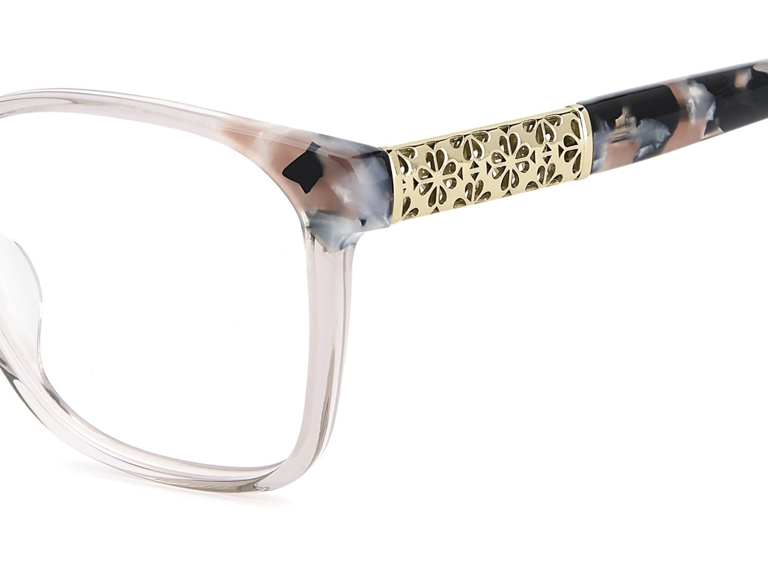 Brillen Kate Spade Ks Misa 2/G 111900 A30 farbe violet pink form quadratisch 