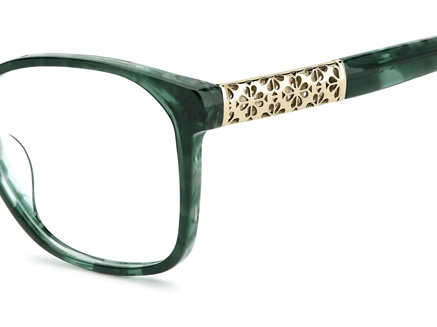 Eyeglasses Kate Spade Ks Misa 2/G 111900 P6J color green turquoise havana shape square 