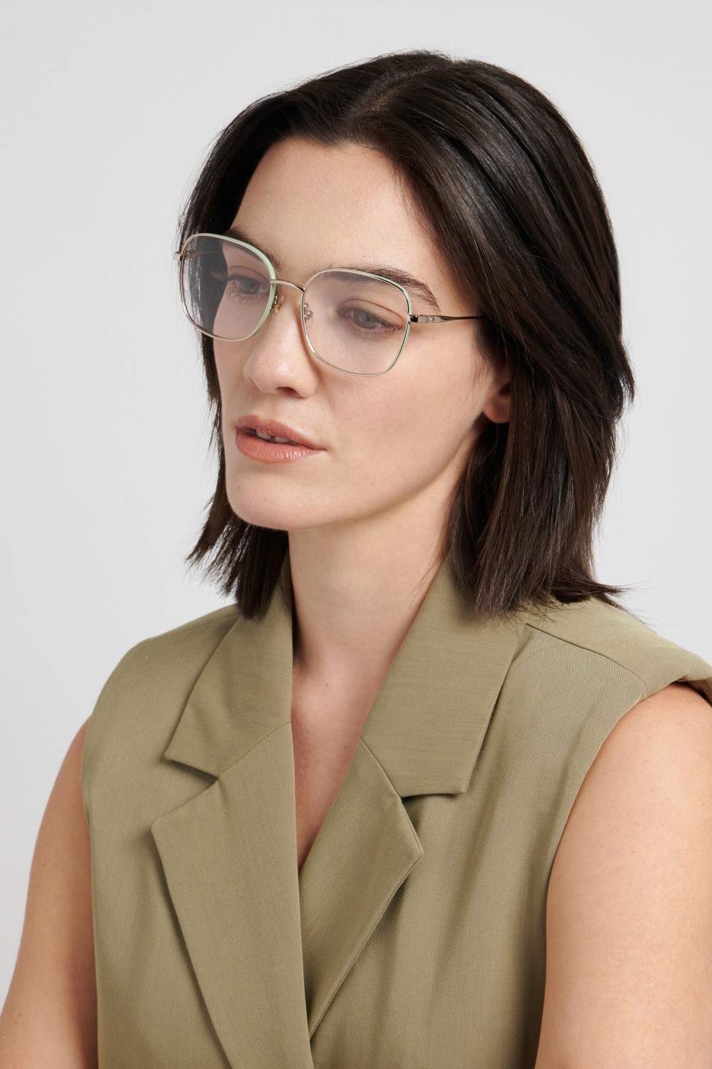 Eyeglasses Kate Spade Ks Josee 2/G 111901 6CR color sage shape square 