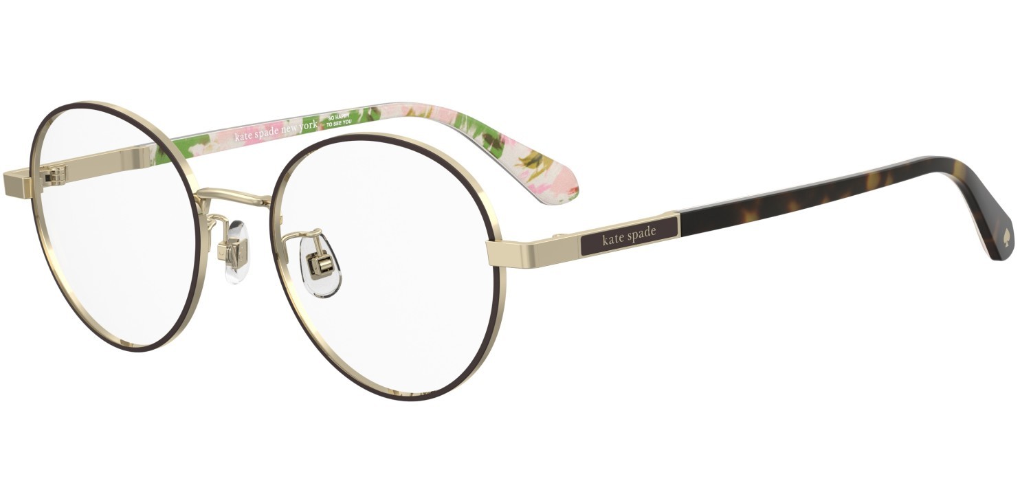 Brillen Kate Spade Ks Carpi 2/FJ 111906 086 farbe havana form rund 