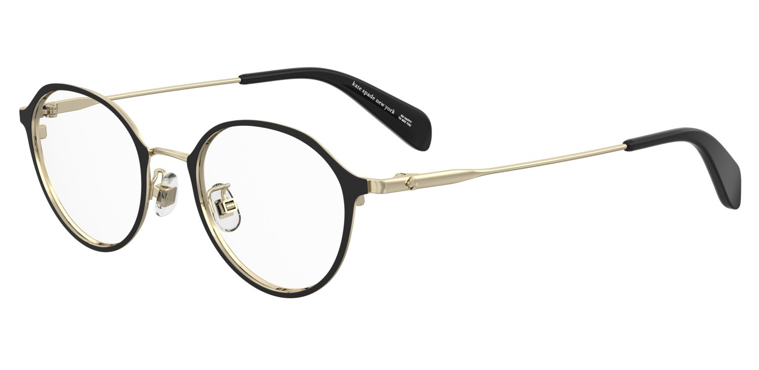 Brillen Kate Spade Ks Emmi 2/FJ 111907 807 farbe black form rund 