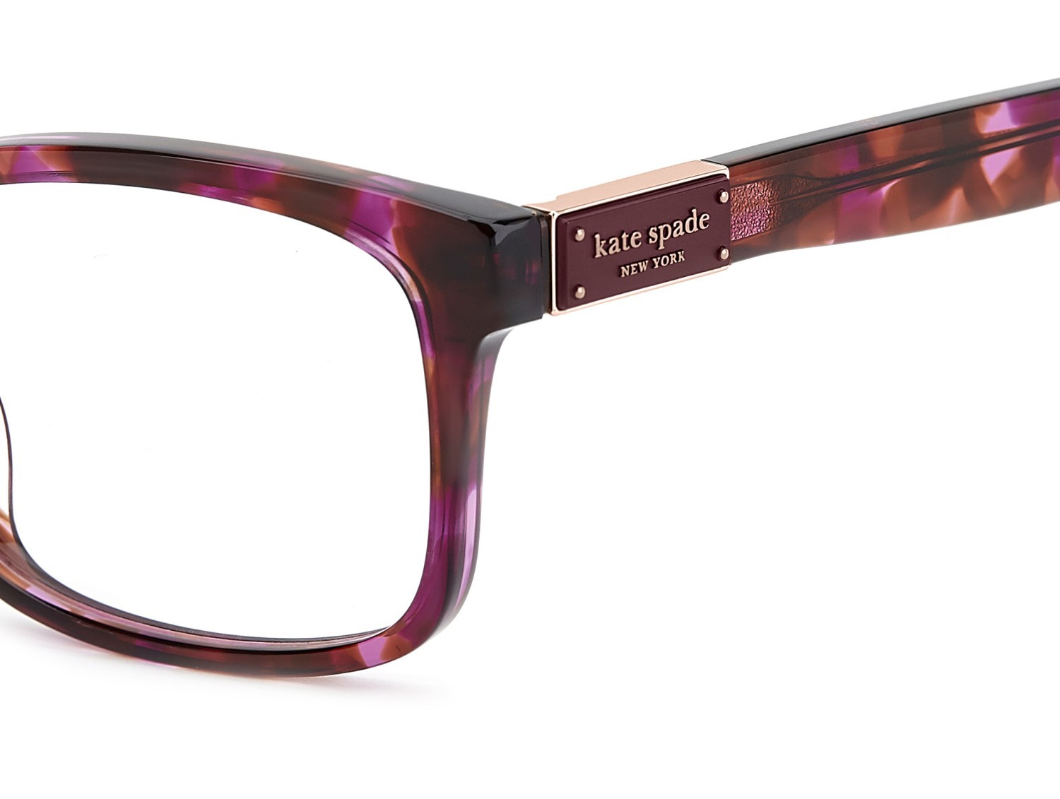Eyeglasses Kate Spade Ks Lucyann 4/G 112407 HT8 color pink havana shape rectangle 