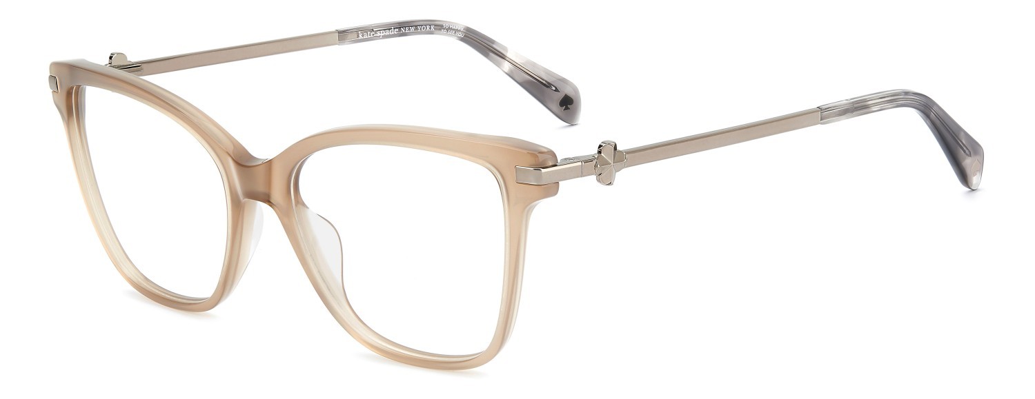 Eyeglasses Kate Spade Ks Shan 2/G 112410 09Q color brown shape square 