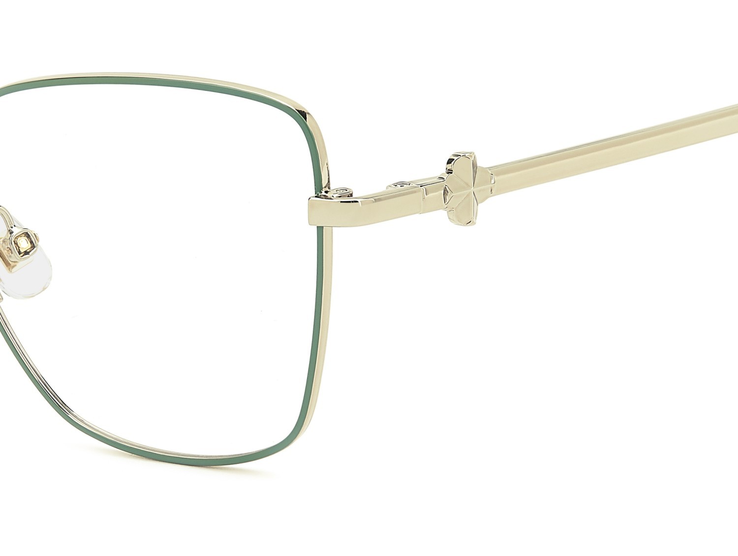 Occhiali da vista Kate Spade Ks Zenia 2/G 112413 PEF colore gold green forma quadrato 
