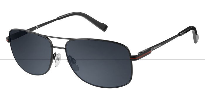 Occhiali da sole Pierre Cardin P.C. 6839/S 200481 (003 IR) colore matte black forma aviator lenti grey