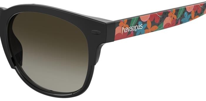 Sonnenbrillen Havaianas Angra 201688 (7RM HA) farbe pattern black form quadratisch gläser brown shaded