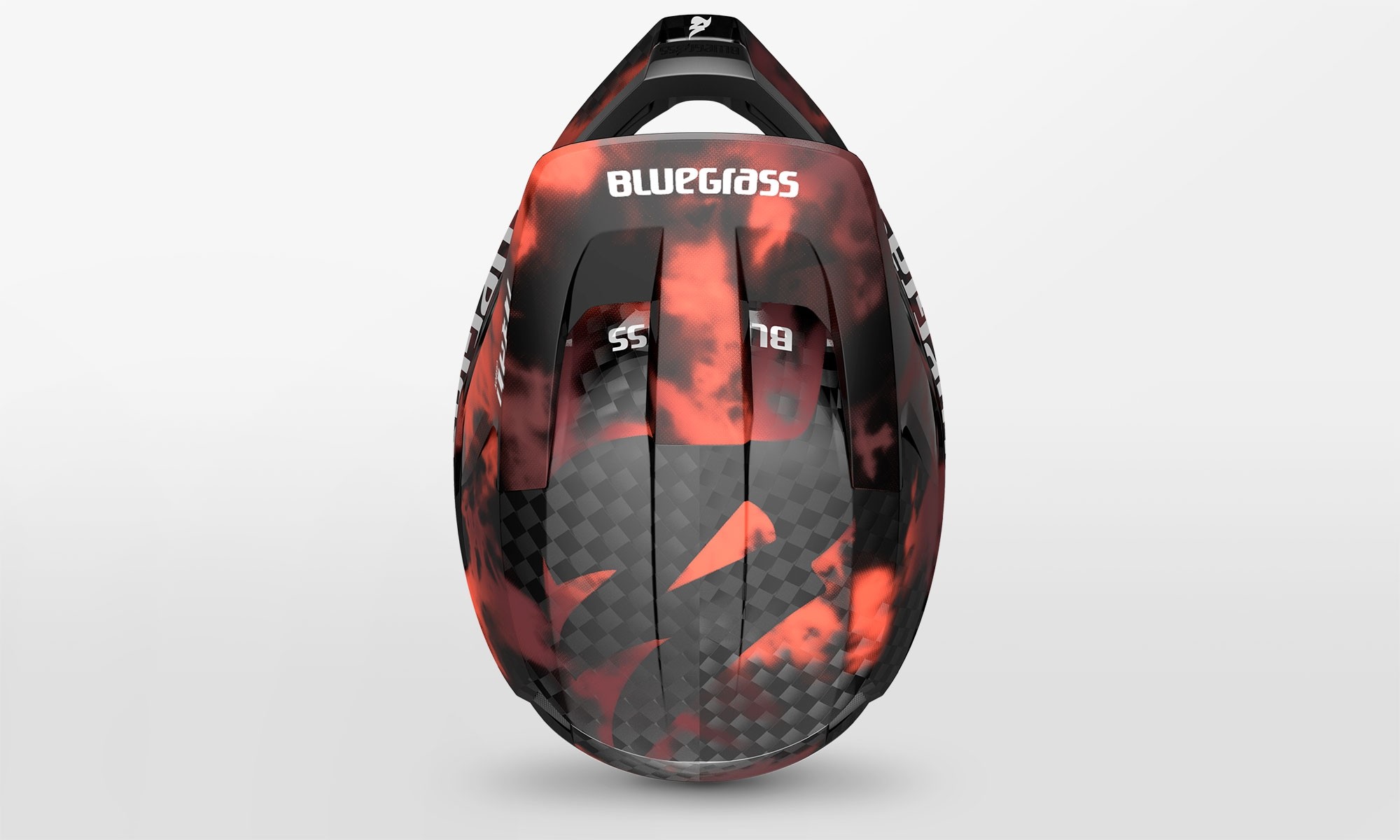 Caschi bici Bluegrass Legit carbon mips smoky coral lucido 3HG010 OR1 