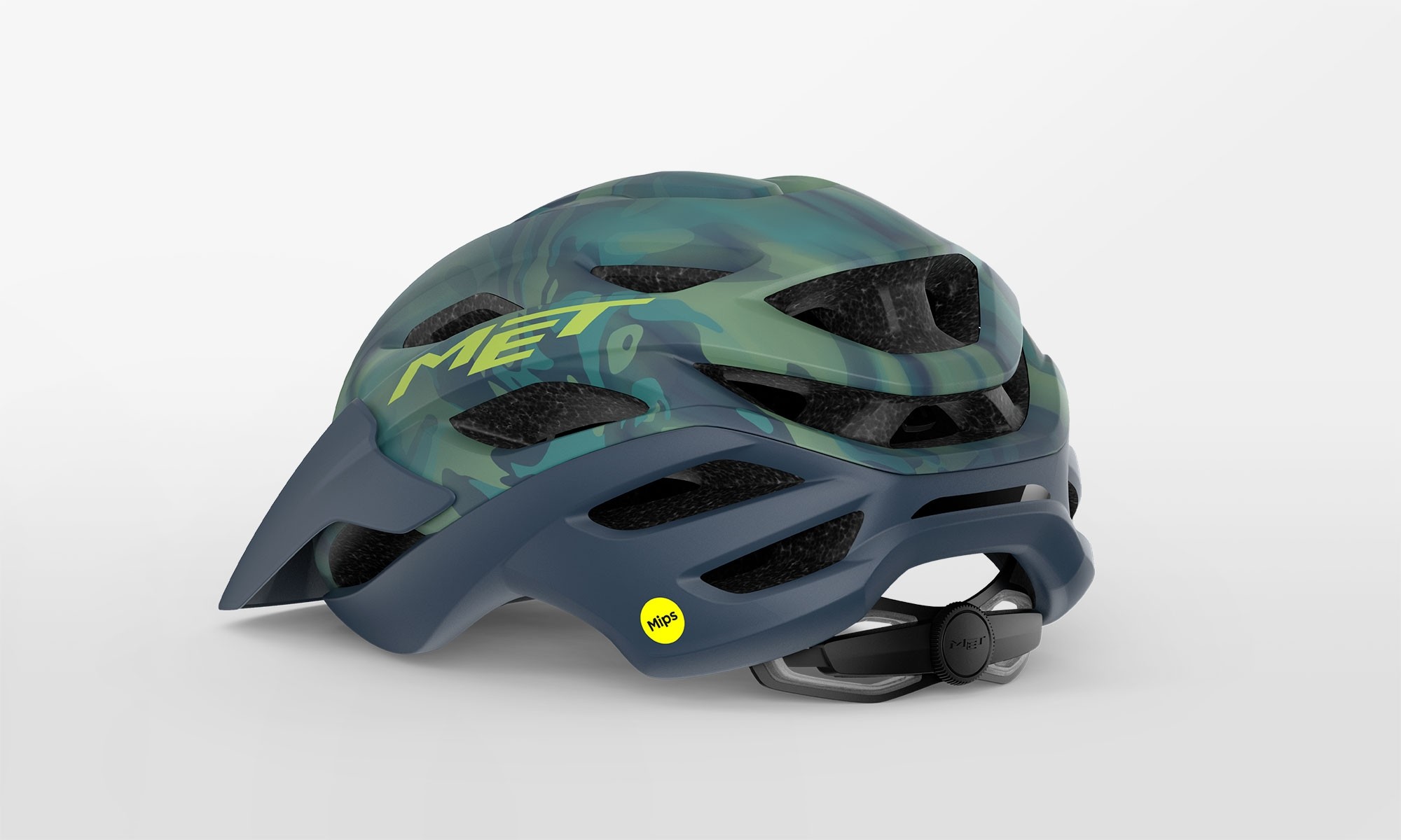 Caschi bici MET Veleno mips Planet Camo opaco 3HM142 PC1 
