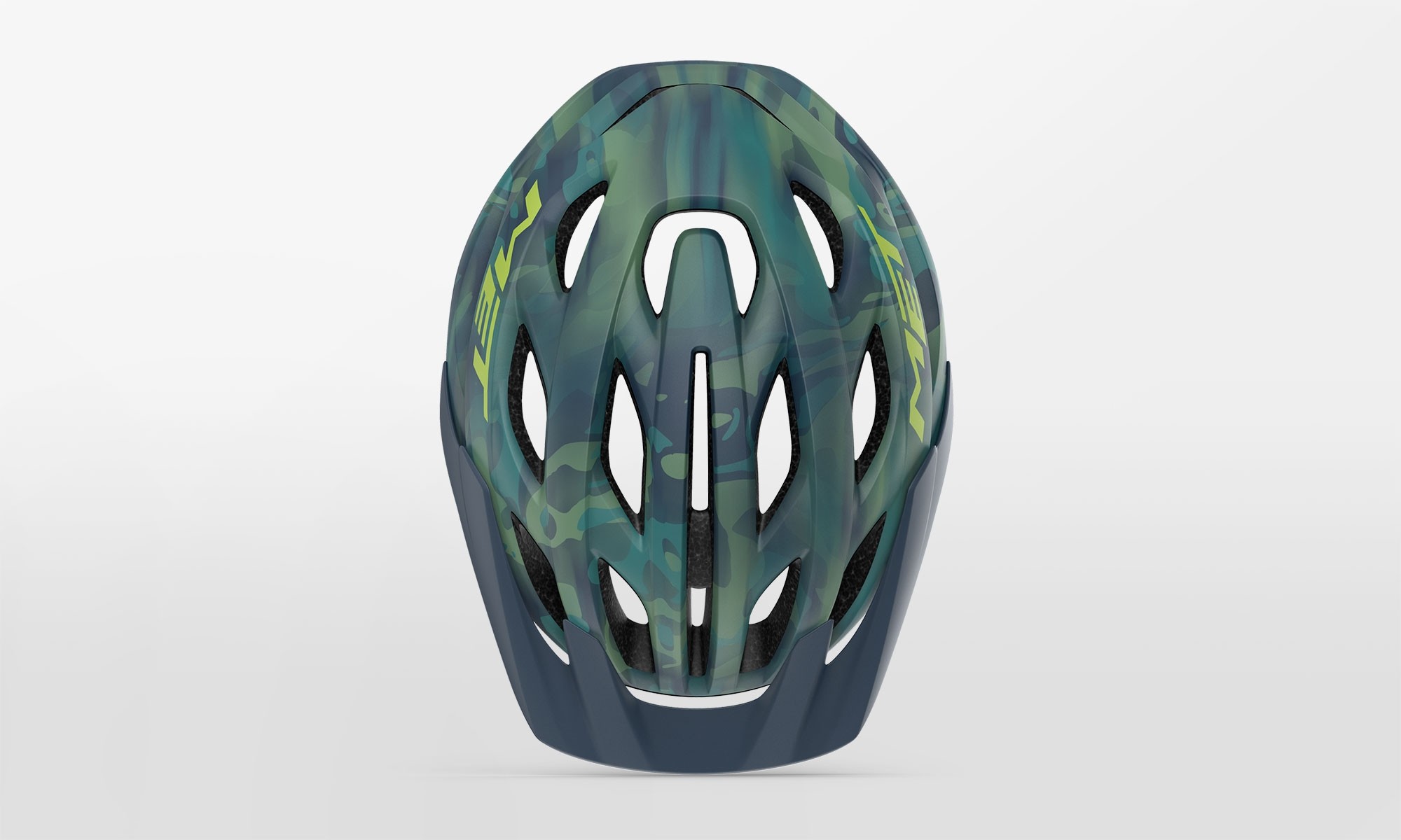 Caschi bici MET Veleno mips Planet Camo opaco 3HM142 PC1 