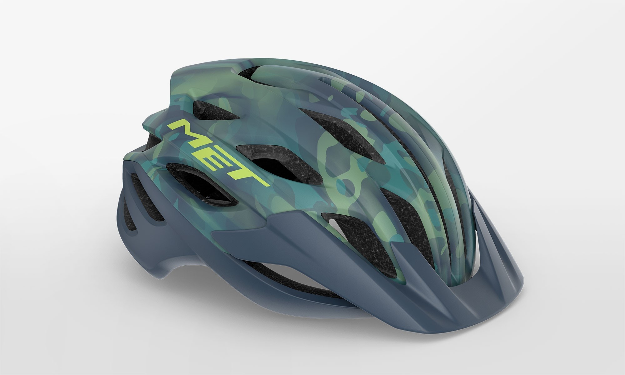 Caschi bici MET Veleno mips Planet Camo opaco 3HM142 PC1 