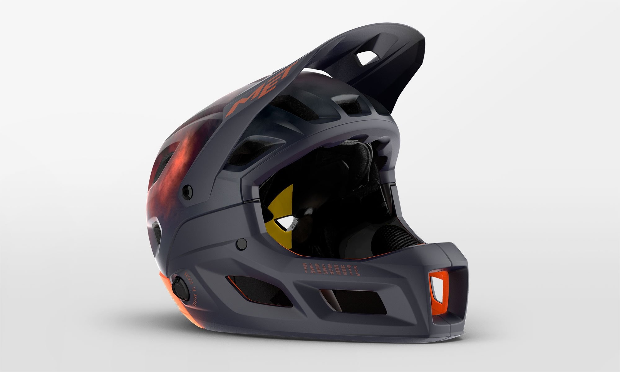 Fahrradhelme MET Parachute Mcr Mips purple haze Limited Edition 3HM120 HZ1 