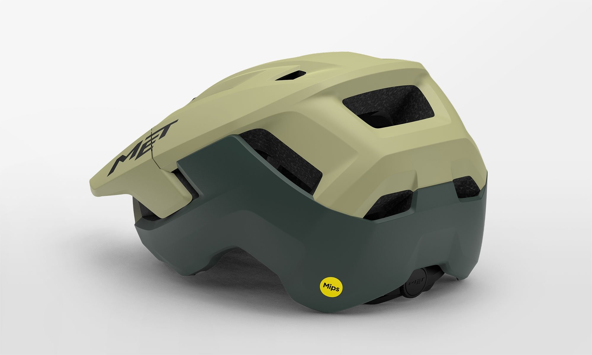Caschi bici MET Terrae Mips pistachio green opaco 3HM158 GN1 
