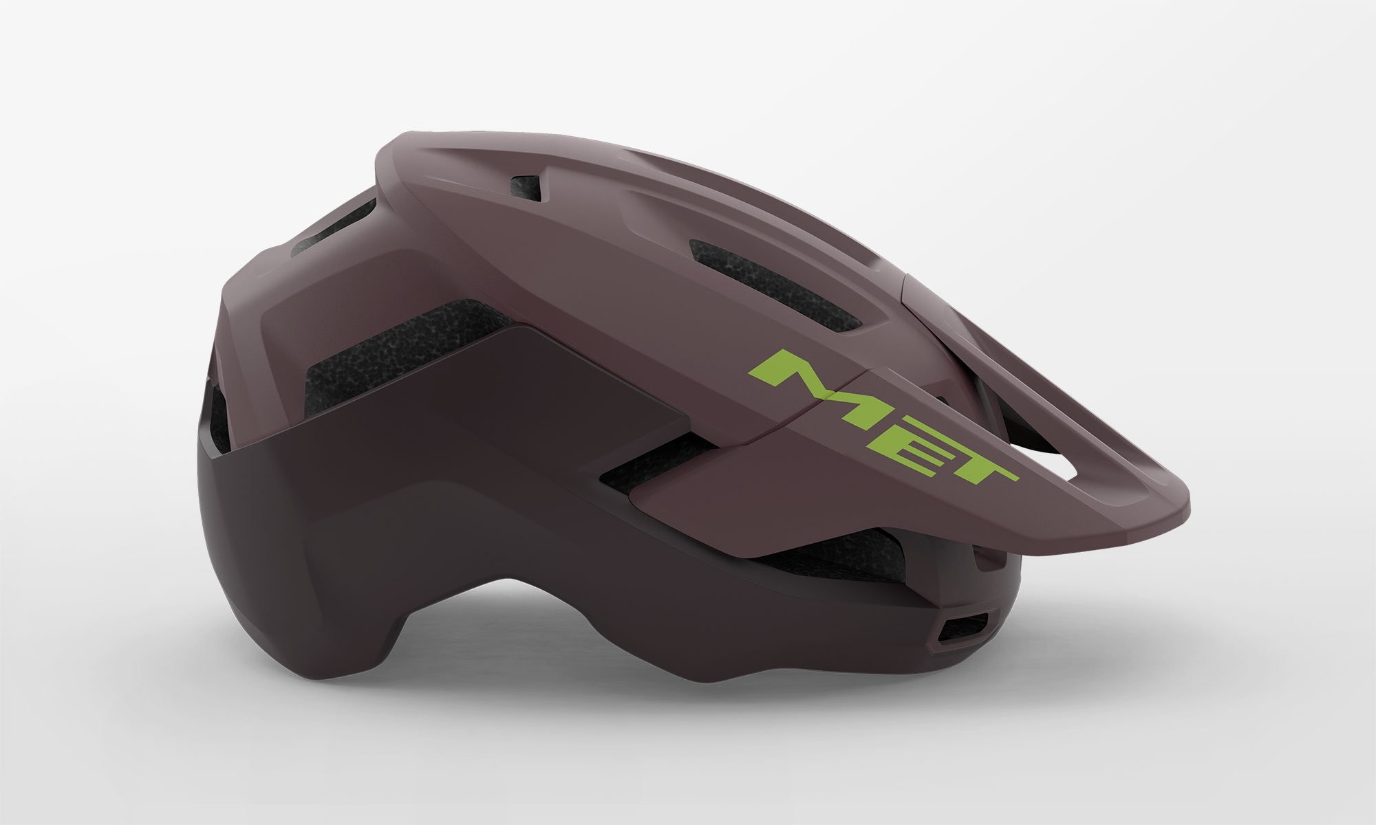 Caschi bici MET Terrae Mips mauve opaco 3HM158 PR1 