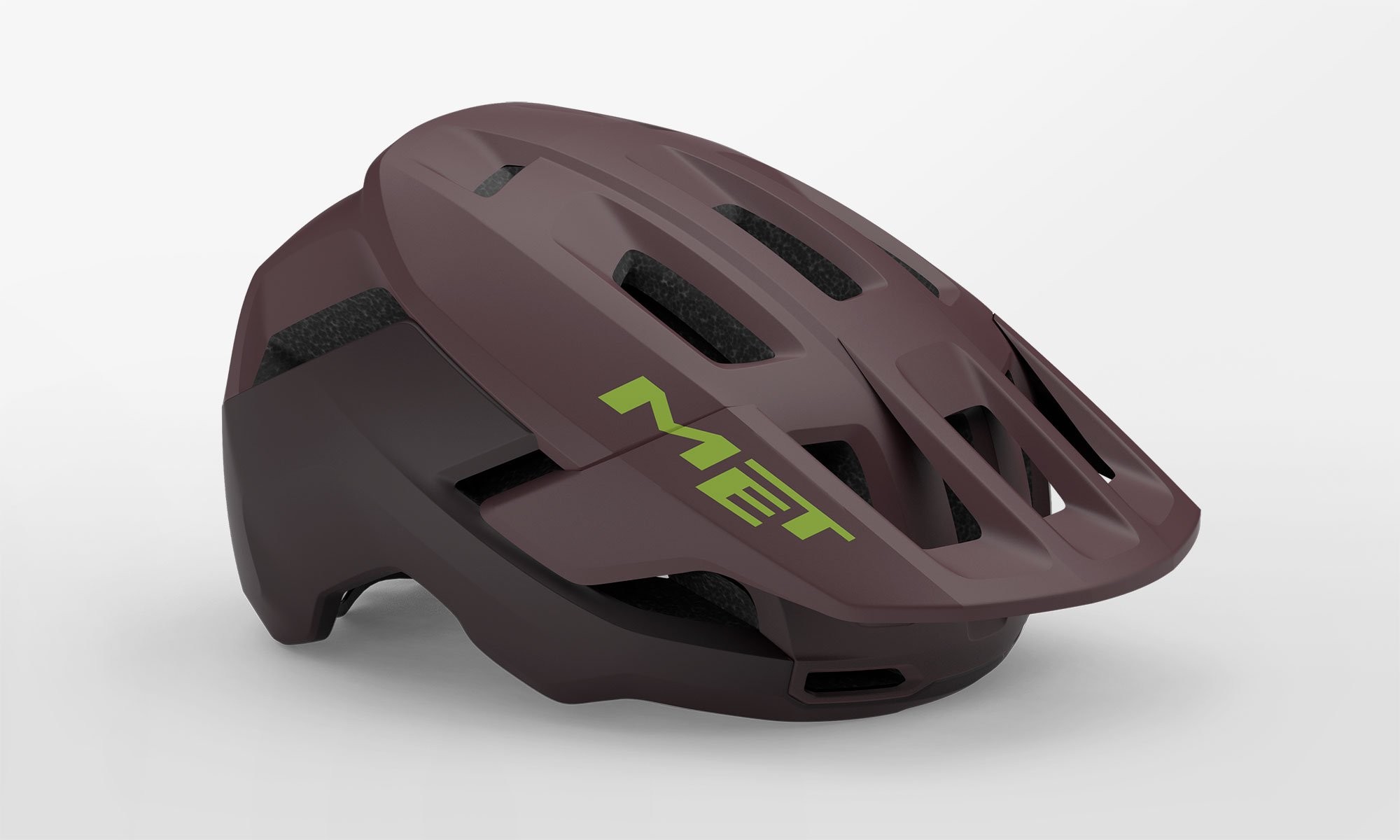Caschi bici MET Terrae Mips mauve opaco 3HM158 PR1 