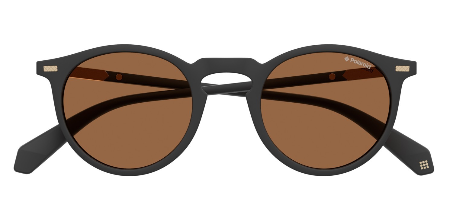 Sonnenbrillen Polaroid Pld 2086/S 202471 RC2 HE farbe matte black orange form pantos gläser copper polarized