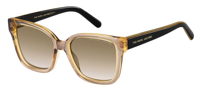 Sunglasses Marc Jacobs MARC 458/S 202870 (09Q HA) color brown shape square lenses brown shaded