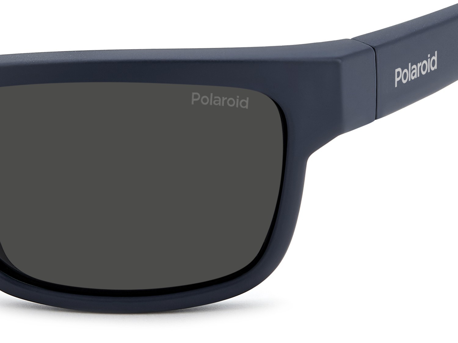 Occhiali da sole Polaroid Pld 7031/S 202879 FLL M9 colore matte blue forma rettangolare lenti grey polarized