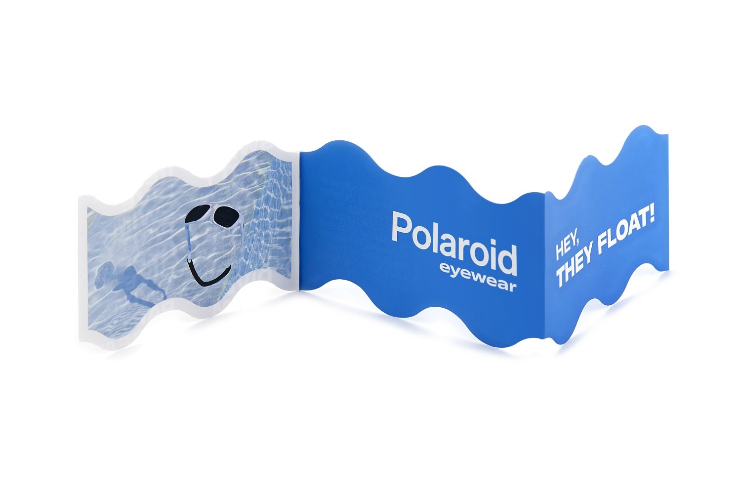 Occhiali da sole Polaroid Pld 7031/S 202879 FLL M9 colore matte blue forma rettangolare lenti grey polarized