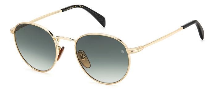 Sonnenbrillen David Beckham DB 1005/S 203116 (RHL 9K) farbe gold black_ form rund gläser green shaded