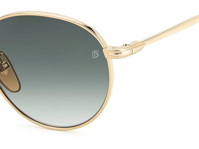 Sonnenbrillen David Beckham DB 1005/S 203116 (RHL 9K) farbe gold black_ form rund gläser green shaded