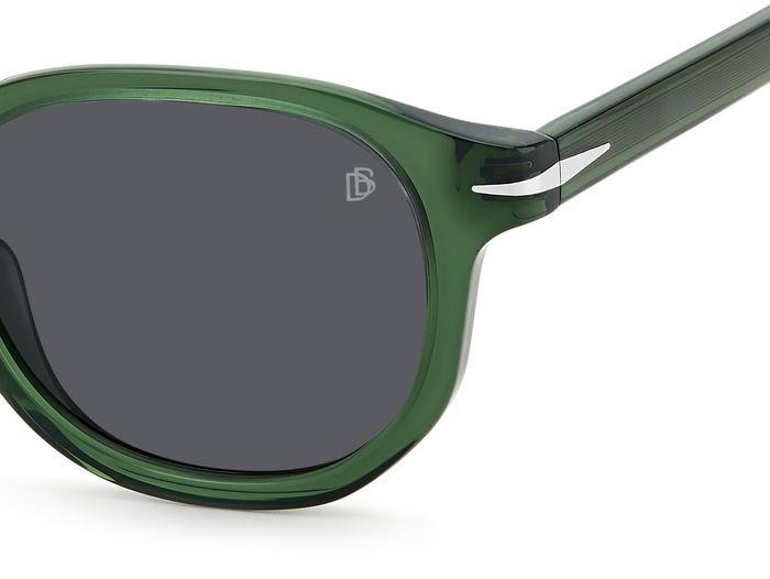 Sonnenbrillen David Beckham DB 1007/S 203118 (1ED IR) farbe green form rund gläser grey
