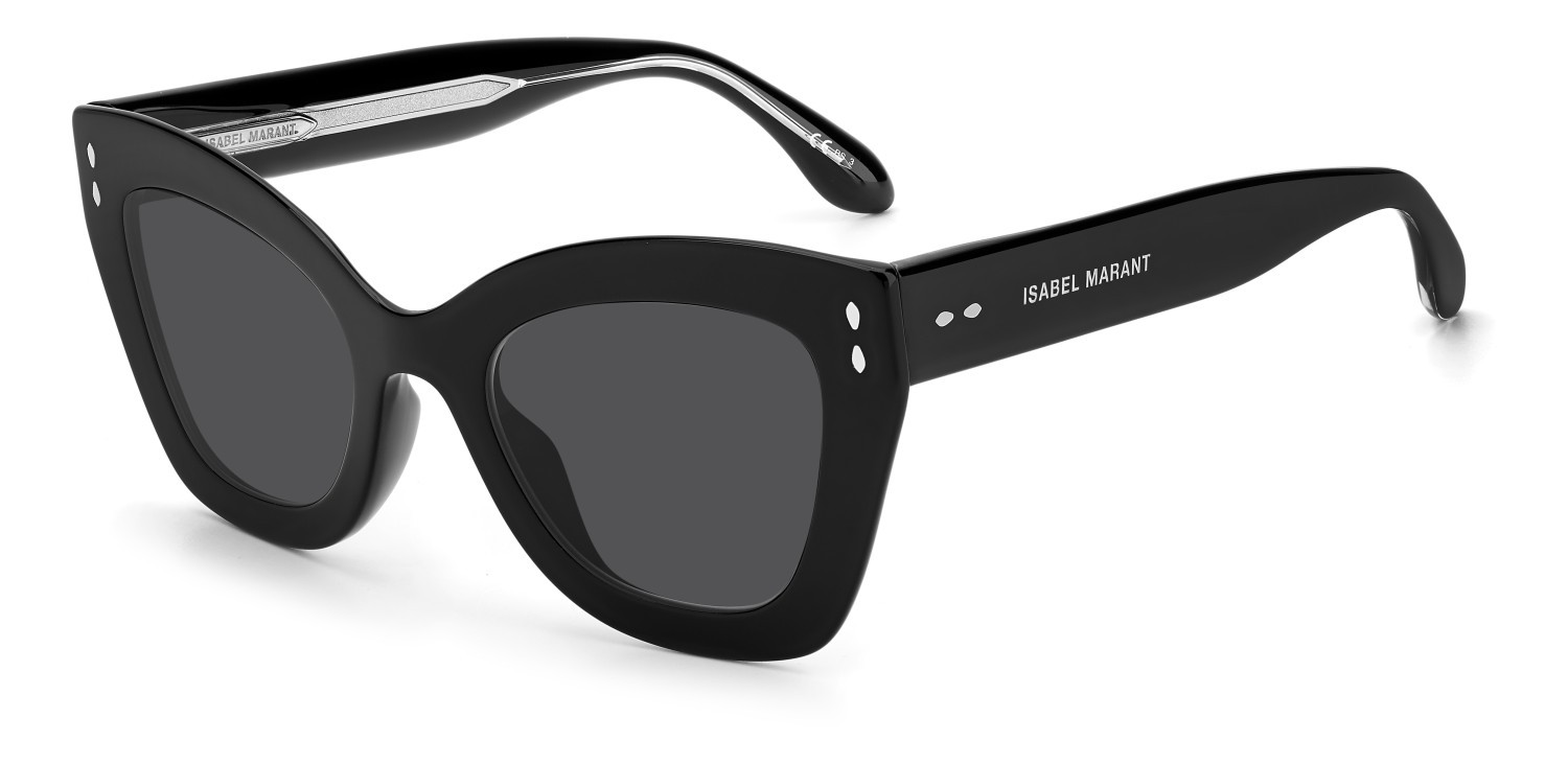 Sunglasses Isabel Marant Im 0050/G 204479 807 9O color black shape square lenses dark grey shaded