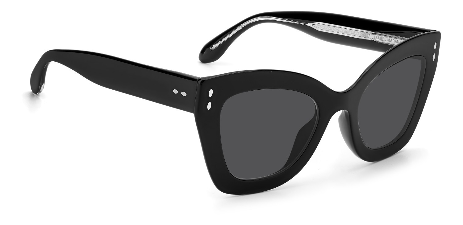 Sunglasses Isabel Marant Im 0050/G 204479 807 9O color black shape square lenses dark grey shaded