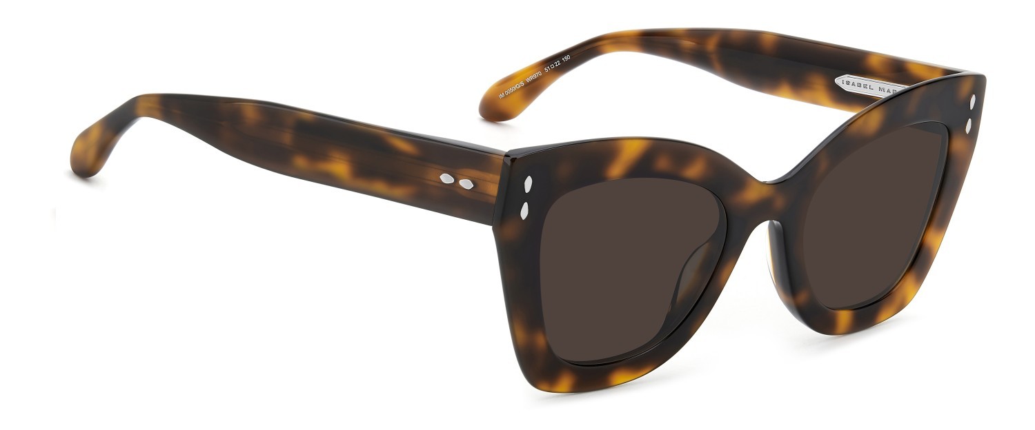 Sunglasses Isabel Marant Im 0050/G 204479 WR9 70 color brown havana shape square lenses brown