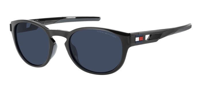Sonnenbrillen Tommy Hilfiger TH 1912/S 204751 (KB7 KU) farbe grey form rund gläser blue